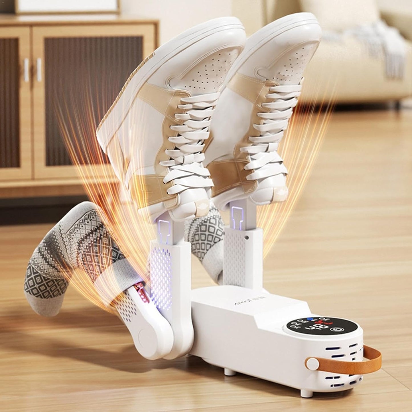 360° Smart Foldable Shoe Dryer  Deodorizer and Boot Warmer