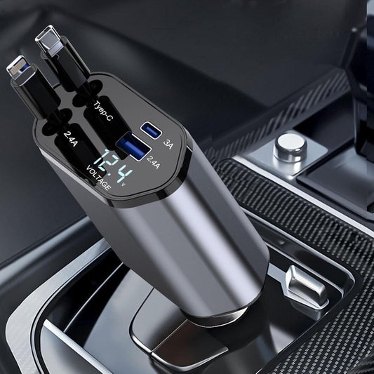 4 IN 1 SUPERFAST CAR CHARGER