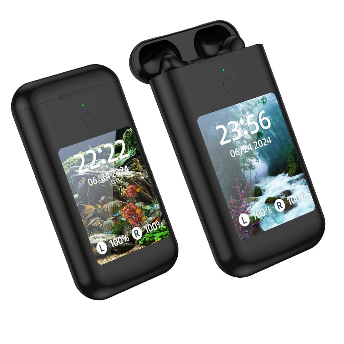 TF20 MULTIPURPOSE POWERBANK  WITH AIRPODS AND DISPLAY