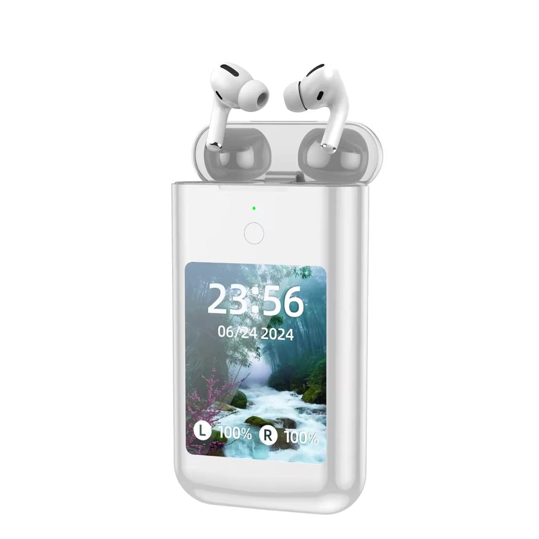 TF20 MULTIPURPOSE POWERBANK  WITH AIRPODS AND DISPLAY