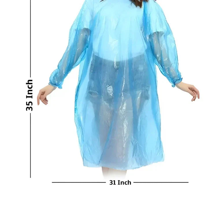 Unisex Disposable Rain Guard - Pocket Size card (pack of 5)